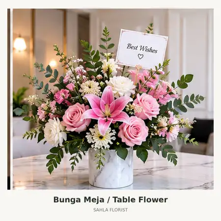 Bunga Meja Pondok Bambu