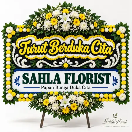 Papan Bunga Duka Pondok Bambu